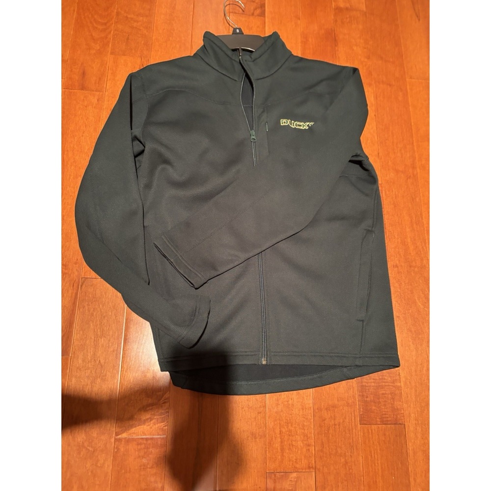 Know Wear Duck‎ Commander Fleece Jacket Men's Small Green Zip Up Outdoor Hunting